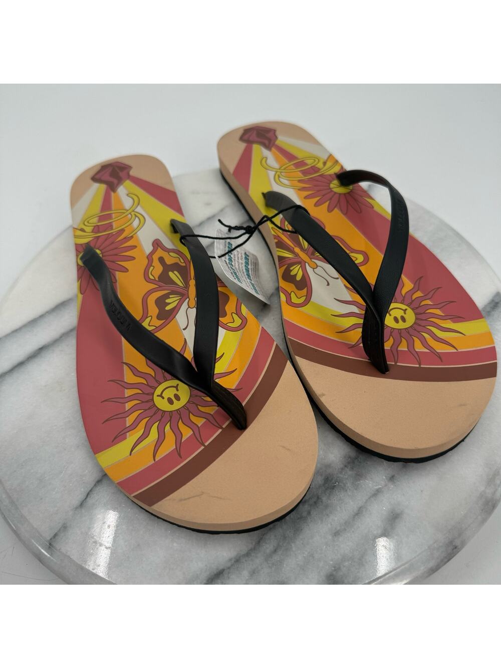 NWT Volcom Color Me Spring Sandals